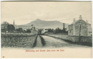 Abernethy And Castle Law From The East - Perthshire Postcard (p4550)