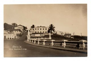 Rio Vermelho,  Salvador,  Bahia,  Brazil,  Street Scene,  Real Photo Pc 1920 - 30 