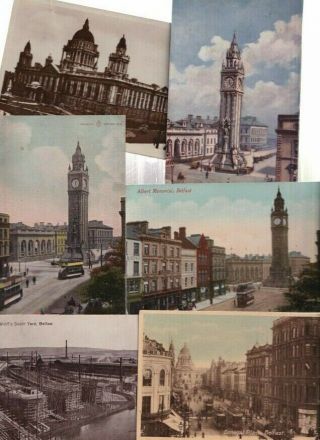 Northern Ireland - Belfast - Donegal Quay Etc.  - 38 Postcards - Singly