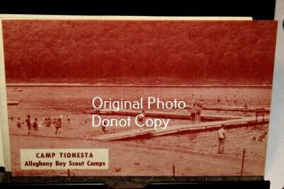 D3796,  Camp Tionesta,  Boy Scouts Tionesta Pa @1940 Postcard