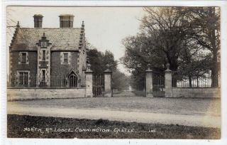 North Road Lodge,  Connington Castle: Huntingdonshire Postcard (c60181)