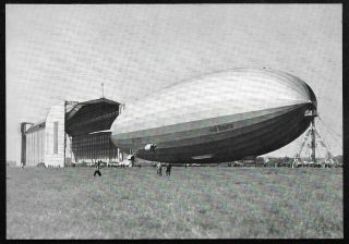 Germany Graf Zeppelin Lz - 130 Picture Postcard