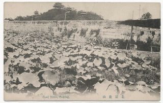 China Postcard: View Of Coal Hills,  Peking Circa 1910s