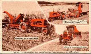Two Postcards Farming Equipment Allis - Chalmers In Milwaukee,  Wisconsin 133866