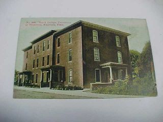 Vintage University Of Tenn. ,  Knoxville,  Post Card