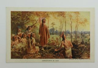 1907 Jamestown Exposition American Indians 1607