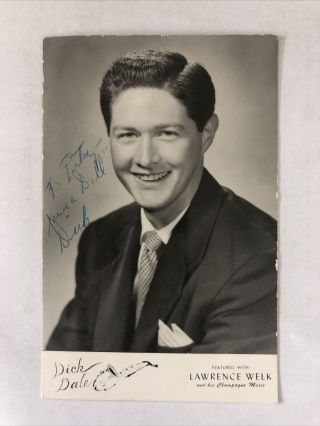 Rppc Dick Dale Featured With Lawrence Welk And His Champagne Music