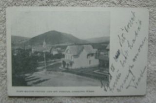 Post Card East Mauch Chunk & Mt Pisgah Looking West 1906 Udb