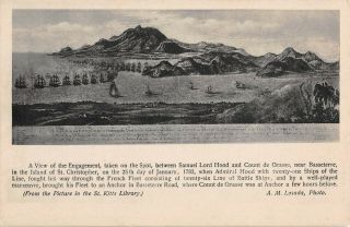 Basseterre,  St Kitts,  Bwi,  Scene Of 1782 Naval Battle,  Losada Pub C 1904 - 14