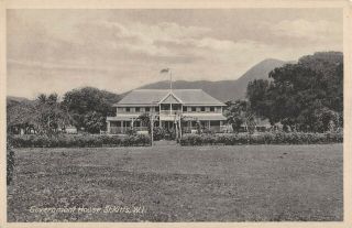 St.  Kitts,  Bwi Government House Losada,  Pub.  C 1904 - 14