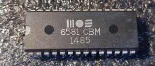 Mos 6581 Cbm Sid Chip,  For Commodore 64/128,  Part,  &.