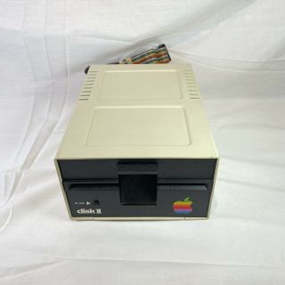 Vintage Apple Disk Ii 5.  25 " Disk Drive Apple Ii Iie Plus A2m0003 Sn 03823