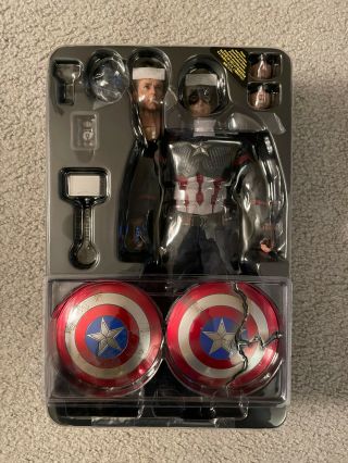 Hot Toys Captain America Avengers Endgame 1:6 Scale Figure Chris Evans MMS536 2
