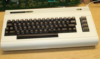 Commodore Vic - 20 Computer In C64 64 Box - 95 With Psu