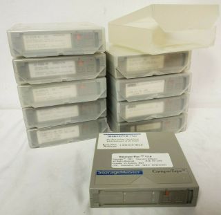 Vintage Digital Dec Tk50 - K Compactape Tape Cartridges X 10