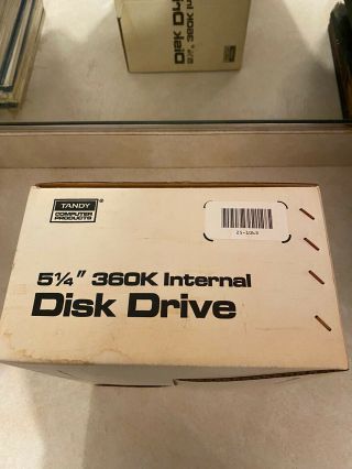 Tandy 5.  25 " 5 1/4 360k Floppy Disk Drive.  No.  25 - 1063a - Ultra Rare