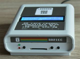 SD2IEC LCD SD Card Reader for Commodore 64 C64,  C128,  VIC - 20,  C16 3