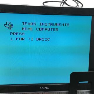 Texas Instruments Ti 99/4a Home Computer With Power Supply