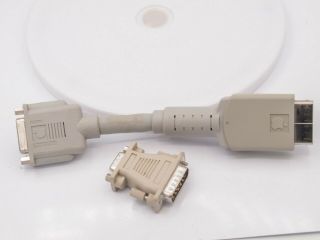 Vintage - Apple Hdi - 45 To Db - 15 & Vga Macintosh Monitor Adapter Cable 590 - 0796 - A