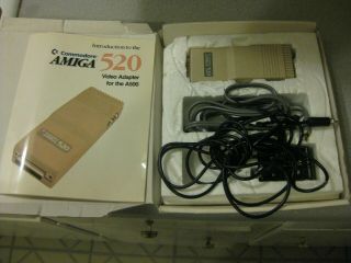 Commodore Amiga 520 Video Adapter For The A500,  Not