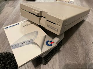 Commodore 1571 5.  25 " Floppy Disk Drive Vintage For C - 64 Or C - 128 Tested/working
