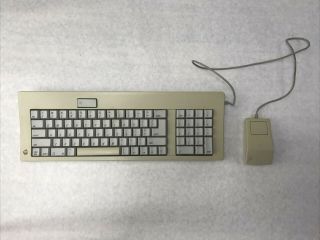 Vintage Apple Keyboard M0116 And Mouse 65431