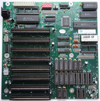 Xt Motherboard Juko St With Cpu Nec V20 D70108c - 8 And 640kb Ram