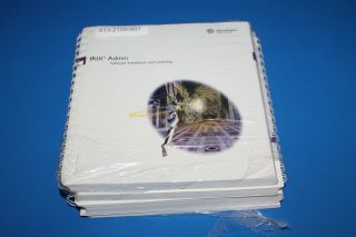 Silicon Graphics Sgi Irix Admin 4 Book Guide Set
