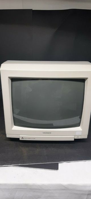 Vintage N.  A.  P Consumer Electronics Magnavox Cm8762 074g Monitor