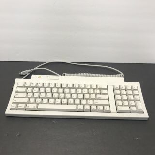 Apple Keyboard Ii For Macintosh Adb Bus Mac Vintage M0487 Computer Enthusiast