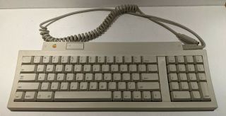 Apple Keyboard Ii For Macintosh Adb Bus Mac Vintage M0487