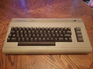 Commodore 64 Computer For Parts/repair C64 Powers On No Display Console Only