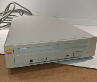 Vintage Applecd 300 External Cd Disk Drive Scsi M3023 Macintosh