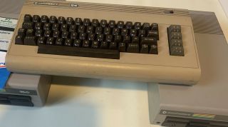 Commodore 64 - 1 Keyboard,  2commodore 1541 Floppy Disc Drives,  3 Disks,