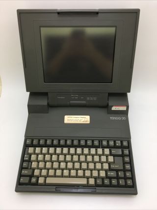 Vintage Toshiba T3100/20 Portable Computer -,  Parts