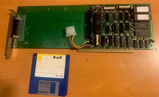 Commodore Amiga Gvp Impact Hard Card Dma Scsi Board Good Rare