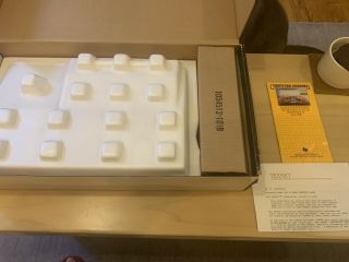 Texas Instruments TI 99/4a Home Computer Box w/ Styrofoam Insert And Cover. 3