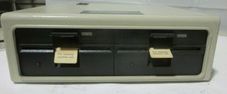 Vintage Dec Digital Dual Floppy Drive Enclosure Model: Rx 180 Ab Sn K08299