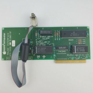 Rare Apple Ii Mouse Interface Card By Apple Computer,  1987 -