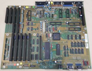 Commodore Amiga 2000 2000hd 2500 Motherboard Rev6.  2 As - Is Parts