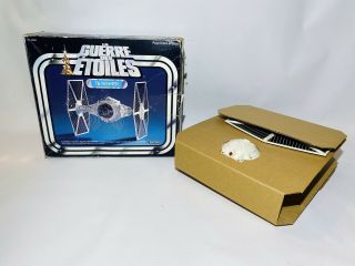 Rare Star Wars Vintage Boxed Canadian Tie Fighter Vehicle,  Insert Kenner Canada