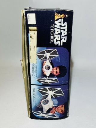 Rare STAR WARS Vintage Boxed Canadian Tie Fighter Vehicle,  Insert Kenner Canada 6