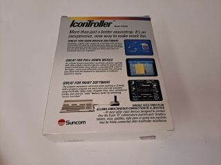 Suncom Icontroller Joystick Controller Atari Commodore 64 128 2