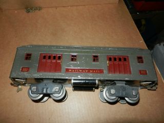 Lionel 332 Baggage Car,  Late 1920 