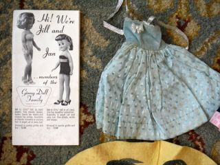 Vintage Vogue Jill or Jan Clothes Dress,  Skirt & Brochure P492 2