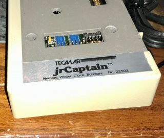 IBM PCJR Sidecar Tecmar jrCaptain 22502 Memory Printer Clock Software 2