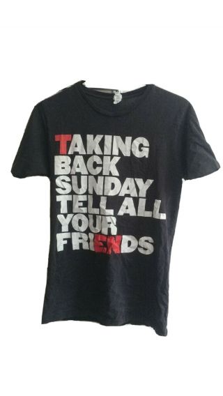 Vintage Taking Back Sunday T - Shirt (10 Year Anniversary) Pop Punk