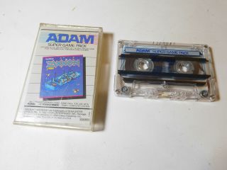Coleco Adam Zaxxon Game Pack Cassette Tape Data Pack -