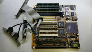 Vx Pro Via Socket 7 Motherboard,  Intel Pentium 166 Cpu 64mb Ram Mb93