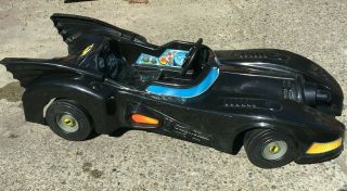 Vintage Power Drive Buddy L Batman Batmobile Electric Pedal Car